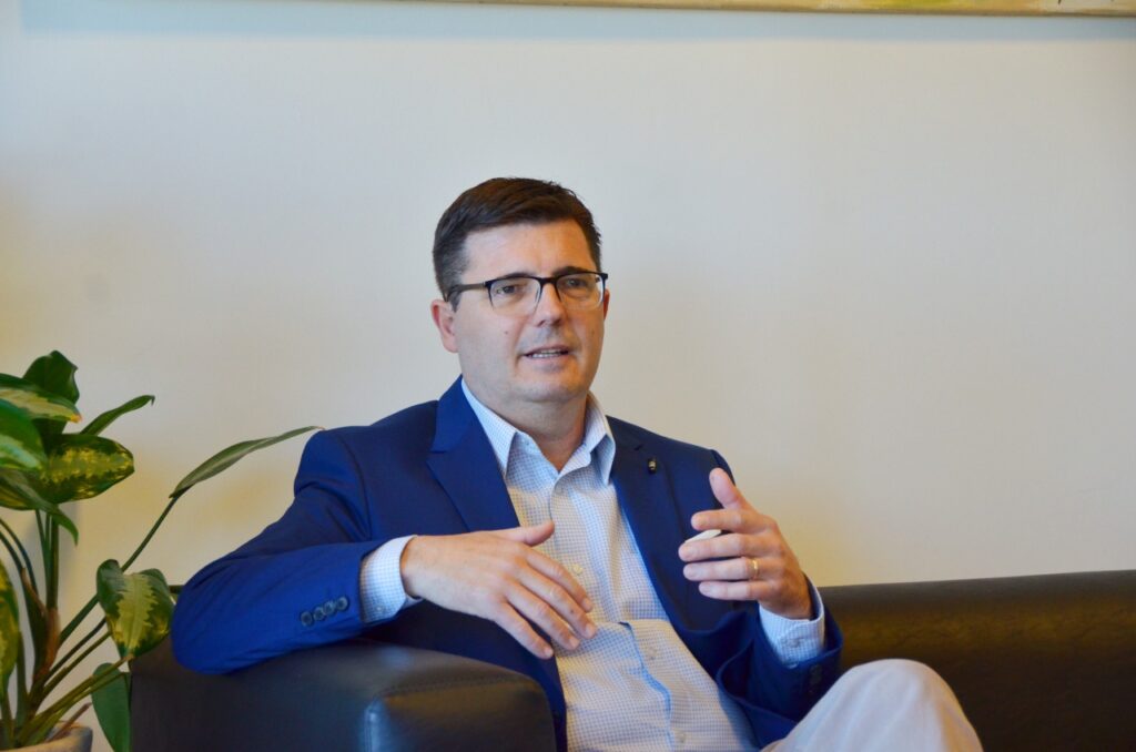 Leonardo Becaria, presidente Parque Industrial San Francisco // Conexión Parques