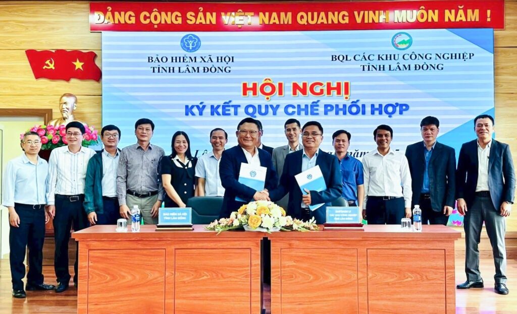 Junta de Gestión del Parque Industrial y del Seguro Social de la Provincia de Lam Dong, Vietnam // Conexión Parques