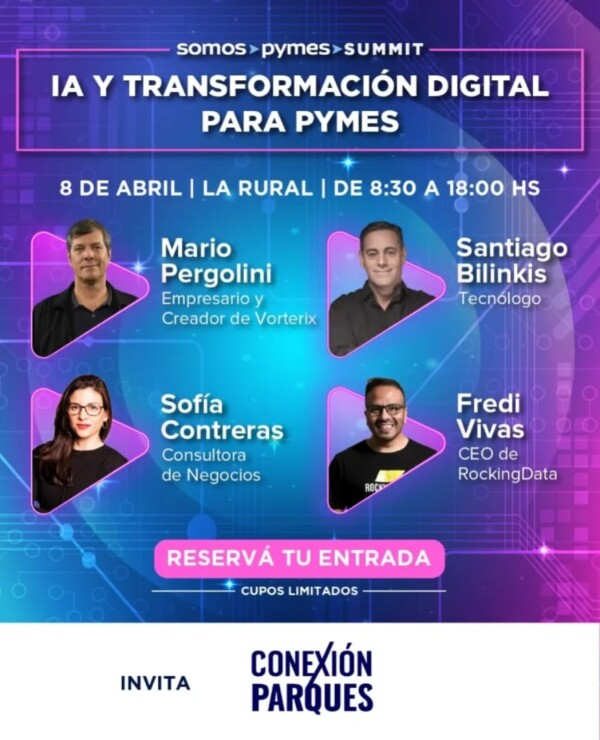 Llega el evento clave para ser innovadores en la era digital.parquesindustriales
industria
ia
digital
pymes