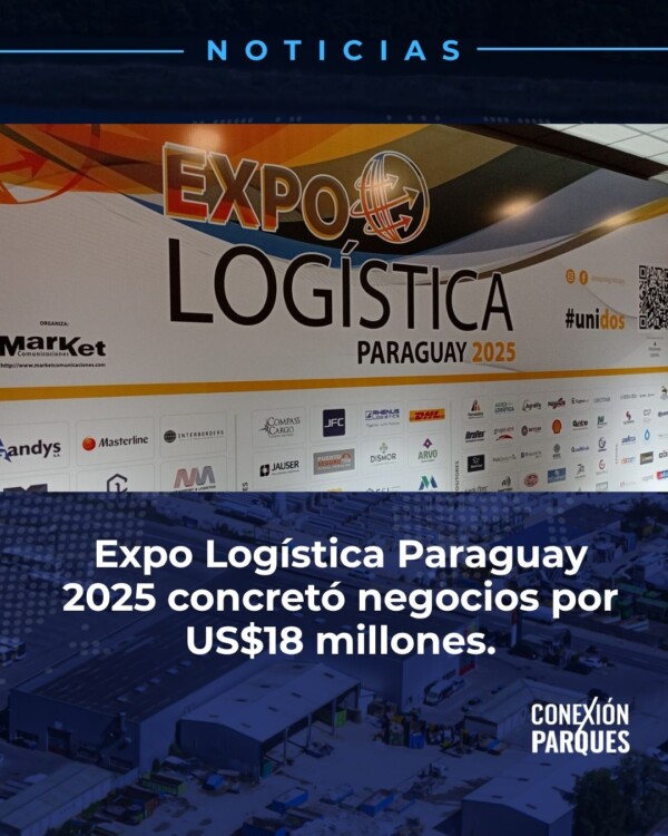 En el marco de Expo Logística Paraguay 2025, las empresas concretaron negocios por US$ 18 millones, consolidando a la región como un polo estratégico para la inversión en infraestructura y transporte 📦.🤝 Se firmaron acuerdos clave en sectores como distribución, tecnología logística y comercio internacional. Un paso firme hacia una cadena de suministro más eficiente y competitiva.

ExpoLogistica2025 Logística Inversión Negocios CadenaDeSuministro Infraestructura Comercio